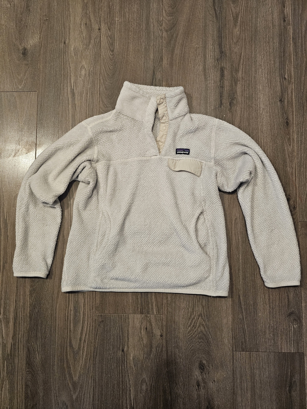 Patagonia Women's Gray Fleece Pullover Sweater